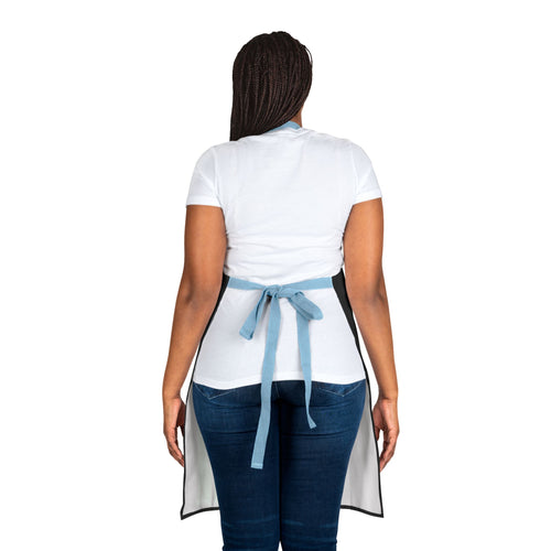 Rasta Pride Apron with 5-Color Straps - Perfect for Chefs and Grill Enthusiasts