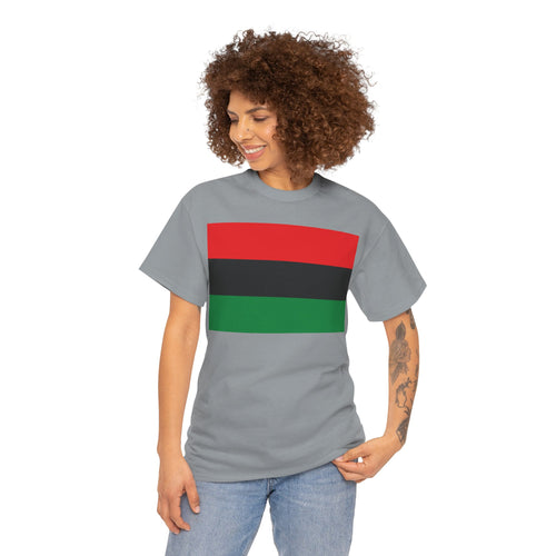 Pan African Flag Unisex Heavy Cotton Tee