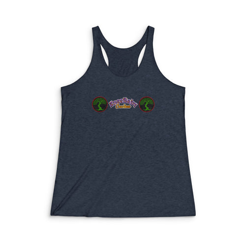 Fitted Tank-Top with KneeBaby Creations Logo