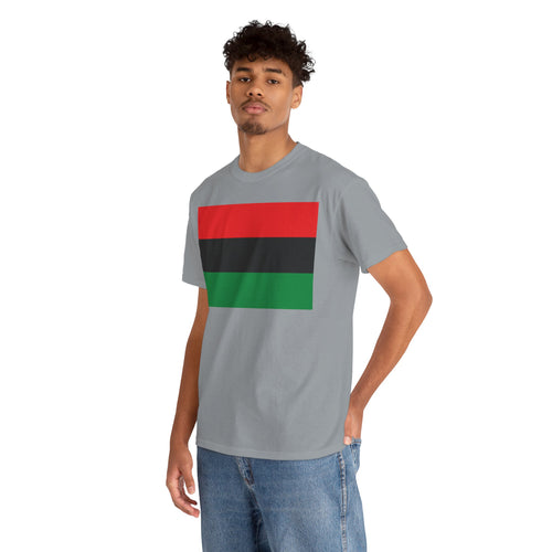 Pan African Flag Unisex Heavy Cotton Tee