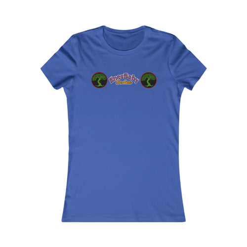 Feminine Fit Tee with KneeBaby  Creations Logo