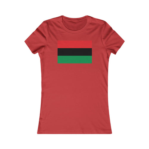 Pan African Flag Women's Favorite Tee
