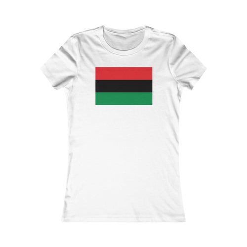 Pan African Flag Women's Favorite Tee