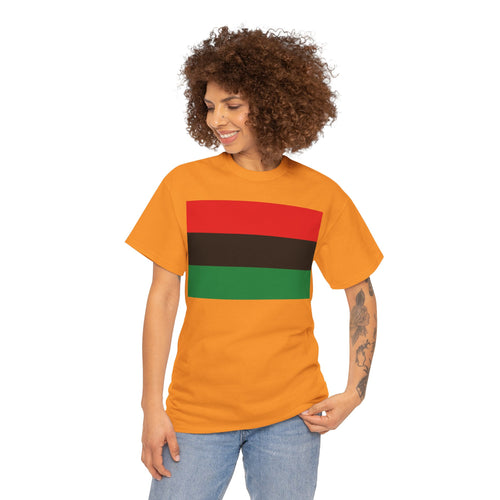 Pan African Flag Unisex Heavy Cotton Tee