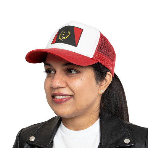Mesh Cap with African American Heritage Flag