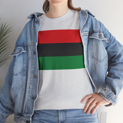 Pan African Flag Unisex Heavy Cotton Tee