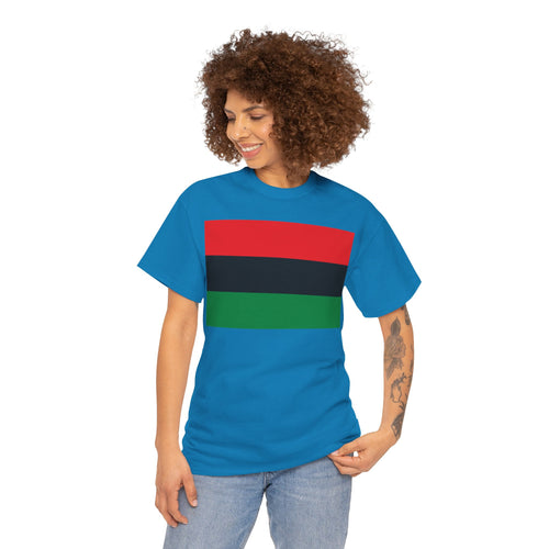 Pan African Flag Unisex Heavy Cotton Tee
