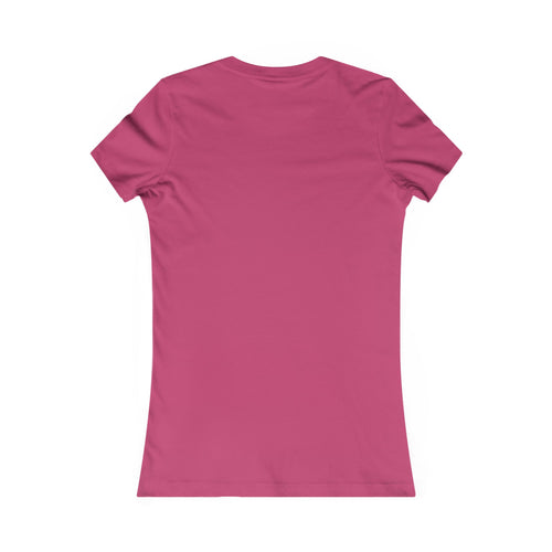 Feminine Fit Tee with African American Heritage Flag