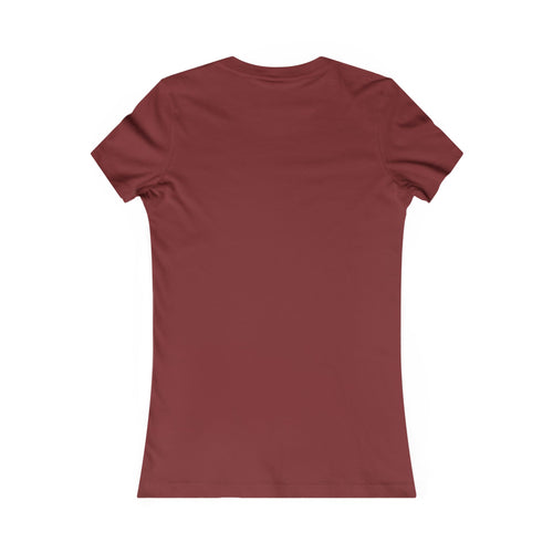 Feminine Fit Tee with African American Heritage Flag