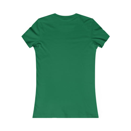 Feminine Fit Tee with African American Heritage Flag