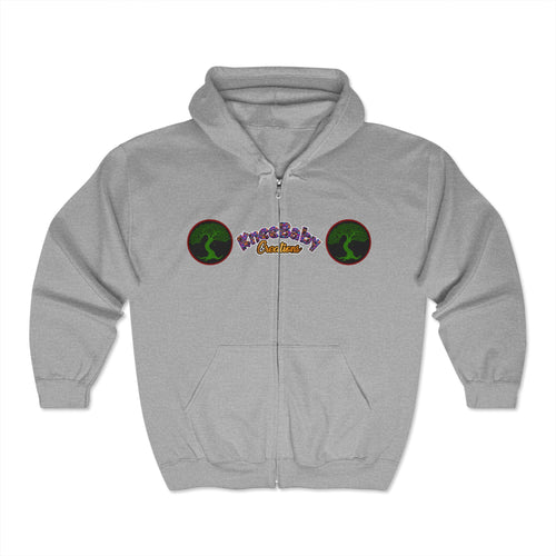 Comfy Zip-Up Sweatshirt with KneeBaby Creations Logo