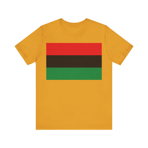Pan African Flag Unisex Jersey Short Sleeve Tee