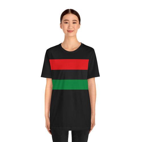 Pan African Flag Unisex Jersey Short Sleeve Tee