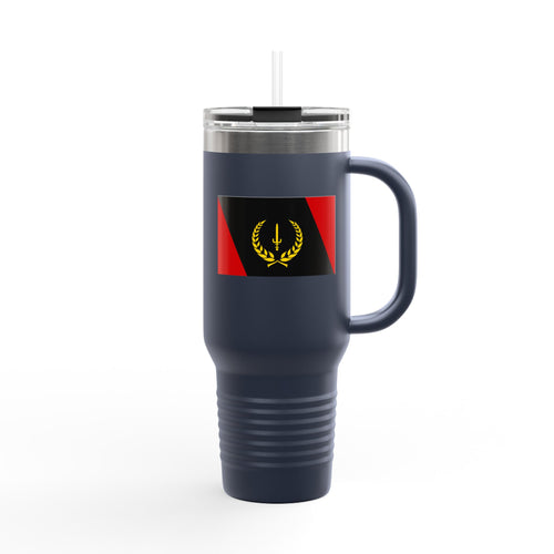 African American Heritage Flag Insulated 40oz-Travel Mug