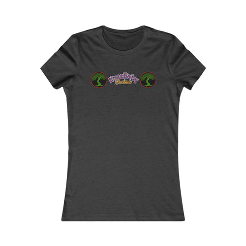 Feminine Fit Tee with KneeBaby  Creations Logo