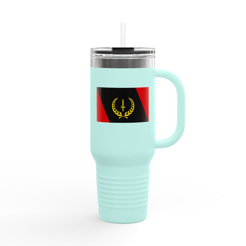 African American Heritage Flag Insulated 40oz-Travel Mug