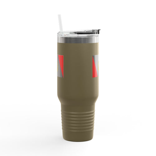 African American Heritage Flag Insulated 40oz-Travel Mug