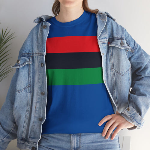 Pan African Flag Unisex Heavy Cotton Tee