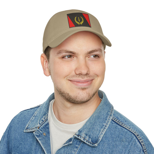 Low-Profile Baseball Cap with African American Heritage Flag