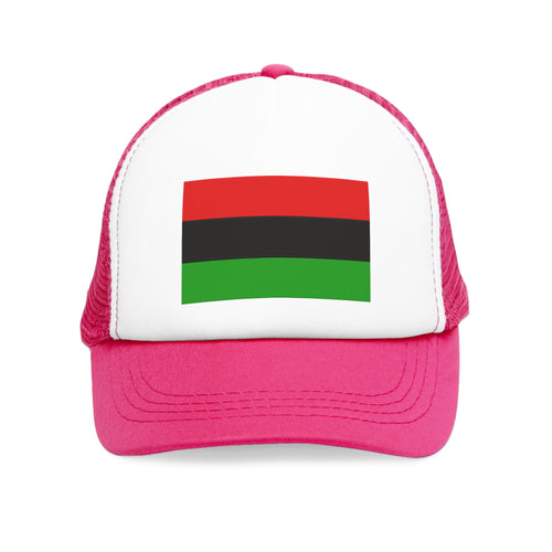 Mesh Cap with Pan African Flag