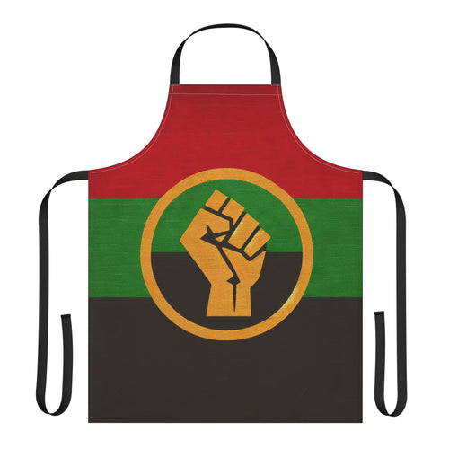 Empowerment Apron with 5-Color Straps - Bold Statement Kitchenwear