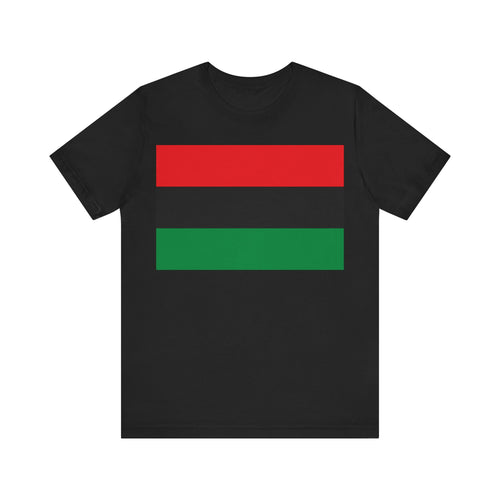 Pan African Flag Unisex Jersey Short Sleeve Tee