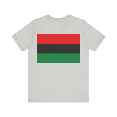 Pan African Flag Unisex Jersey Short Sleeve Tee