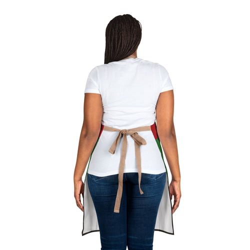 Empowerment Apron with 5-Color Straps - Bold Statement Kitchenwear