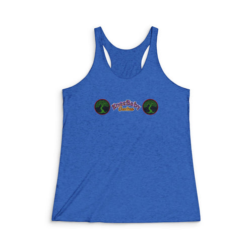 Fitted Tank-Top with KneeBaby Creations Logo