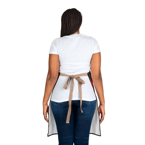 African Heritage Flag Design Apron
