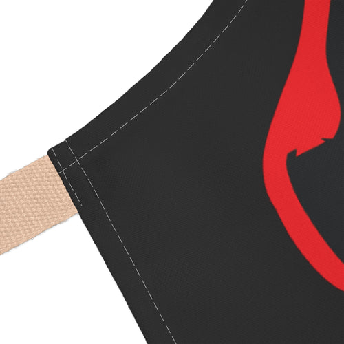 Rasta Pride Apron with 5-Color Straps - Perfect for Chefs and Grill Enthusiasts