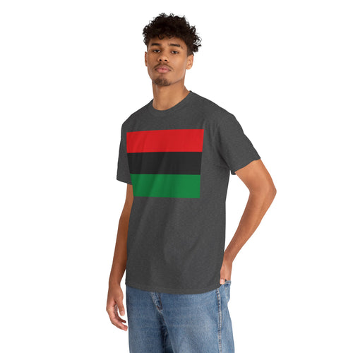 Pan African Flag Unisex Heavy Cotton Tee
