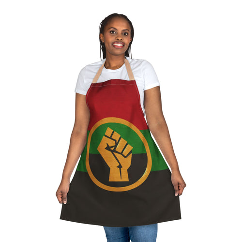 Empowerment Apron with 5-Color Straps - Bold Statement Kitchenwear