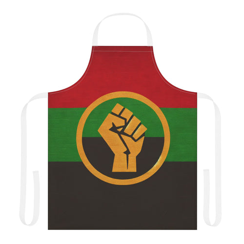 Empowerment Apron with 5-Color Straps - Bold Statement Kitchenwear