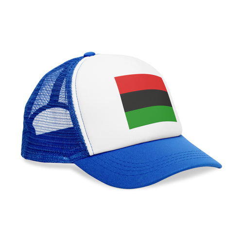 Mesh Cap with Pan African Flag