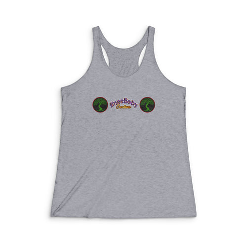 Fitted Tank-Top with KneeBaby Creations Logo