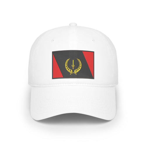 Low-Profile Baseball Cap with African American Heritage Flag