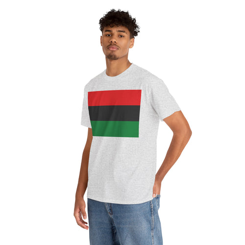 Pan African Flag Unisex Heavy Cotton Tee