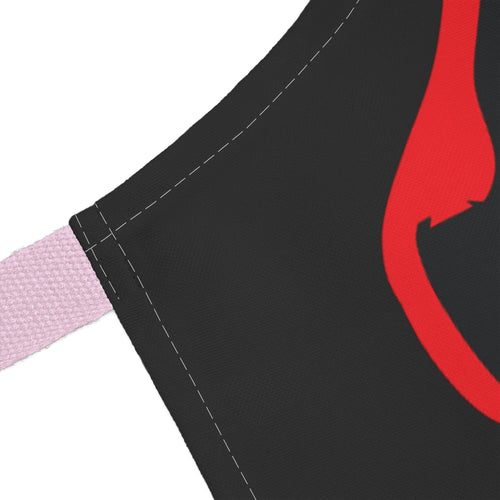 Rasta Pride Apron with 5-Color Straps - Perfect for Chefs and Grill Enthusiasts