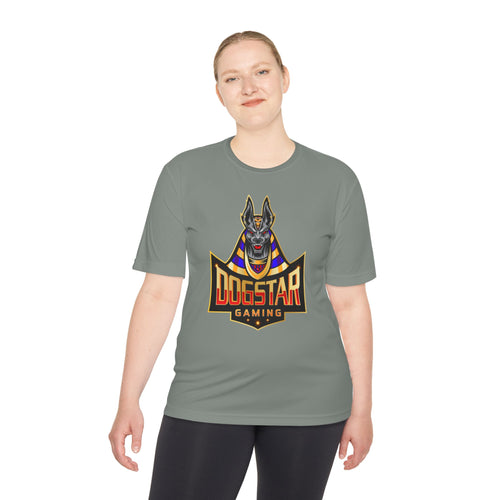 DogStar Gaming Unisex Grey Anubis Moisture Wicking Tee