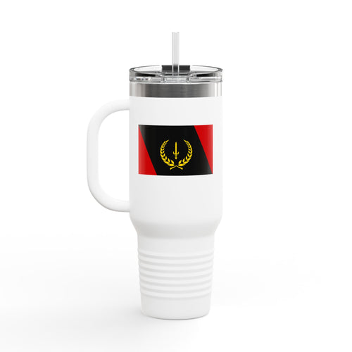African American Heritage Flag Insulated 40oz-Travel Mug