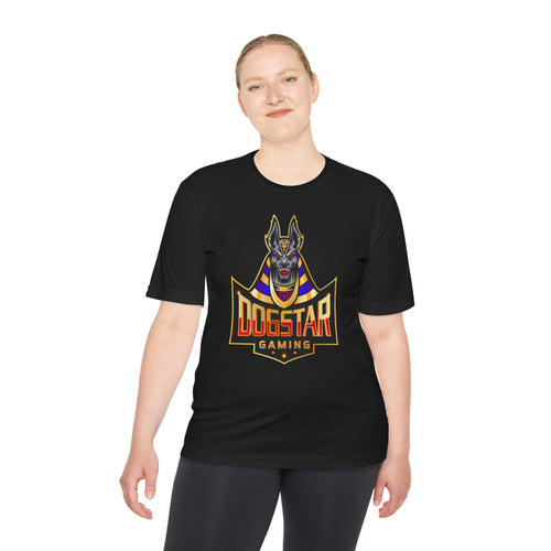 DogStar Gaming Unisex Grey Anubis Moisture Wicking Tee