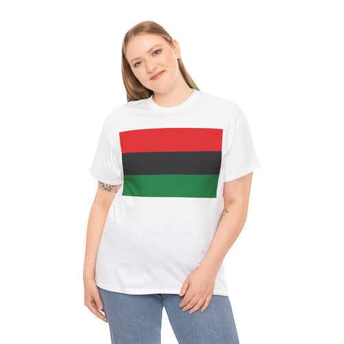 Pan African Flag Unisex Heavy Cotton Tee