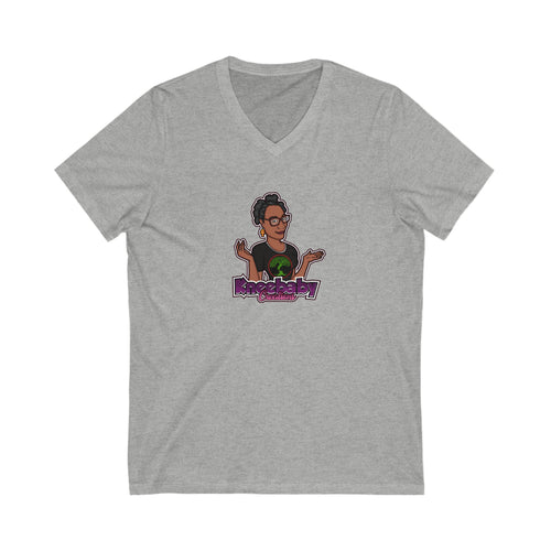 Unisex Soft Jersey Tee with KneeBaby Creations Creator  Logo