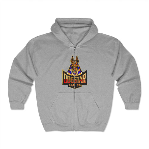 DogStar Gaming Brown Anubis Unisex Heavy Blend™ Full Zip Hooded Sweatshirt