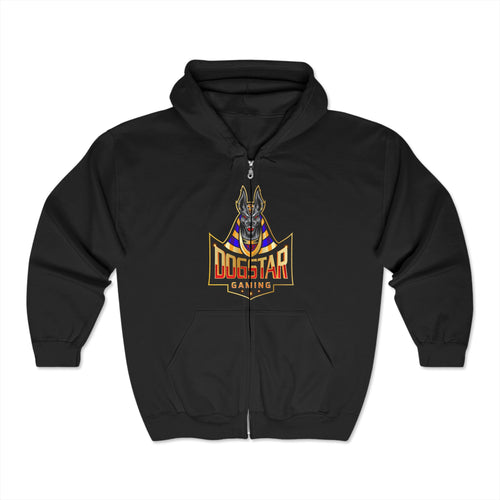 DogStar Gaming Grey Anubis Unisex Heavy Blend™  Full Zip Hooded Sweatshirt
