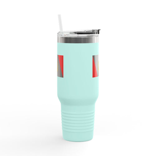 African American Heritage Flag Insulated 40oz-Travel Mug