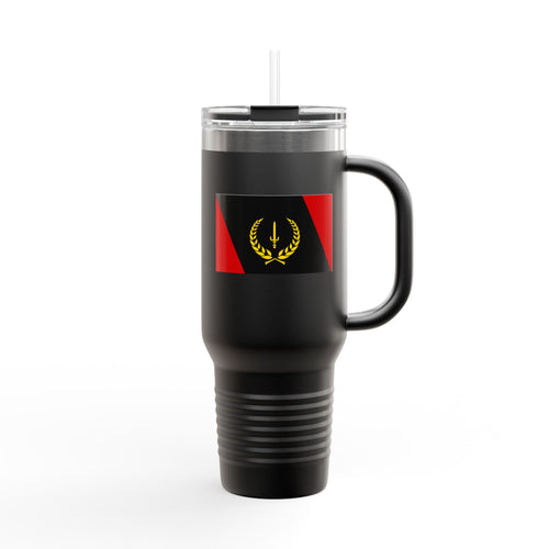 African American Heritage Flag Insulated 40oz-Travel Mug