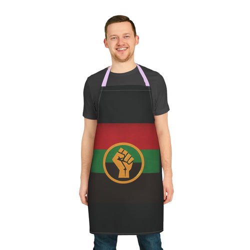 Empowerment Apron with 5-Color Straps - Perfect for Chefs and Activists