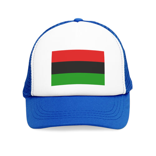 Mesh Cap with Pan African Flag